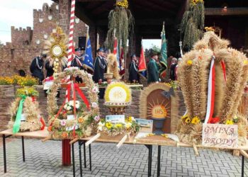 Potrójne dożynki w Kałkowie