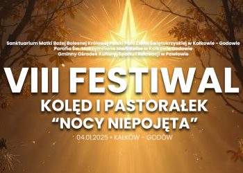 Zaproszenie na VIII Festiwal Kolęd i Pastorałek Nocy Niepojęta (04.01.2025)